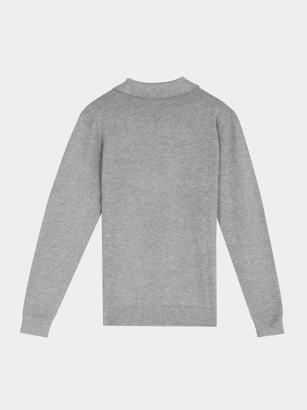 Polo de malha com gola Polo de malha com gola