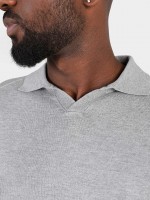 Polo de punto con cuello Polo de punto con cuello