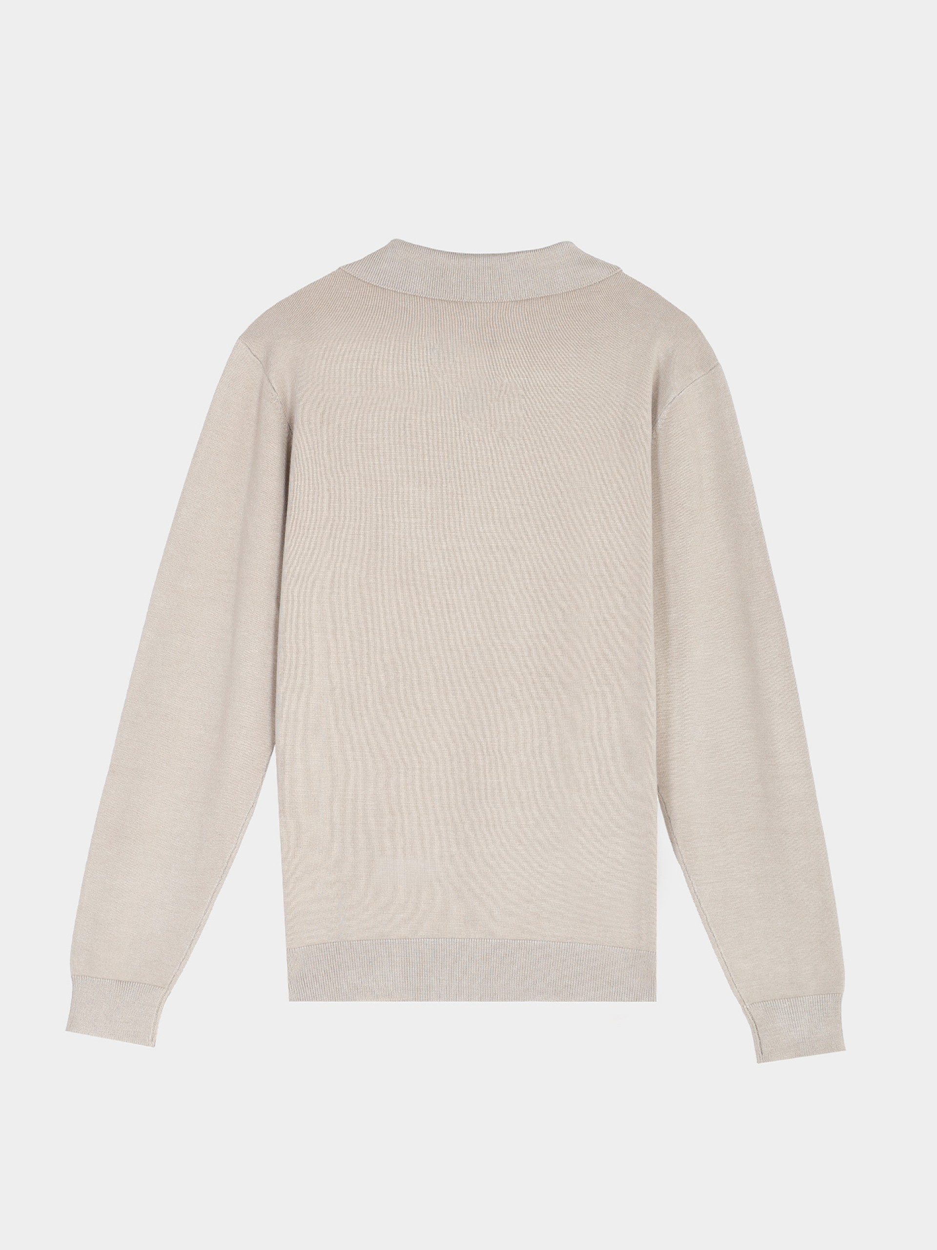 Polo de punto con cuello