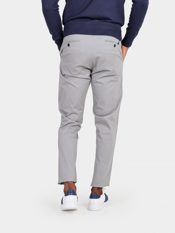 Pantalones chino slim fit algodn elstico