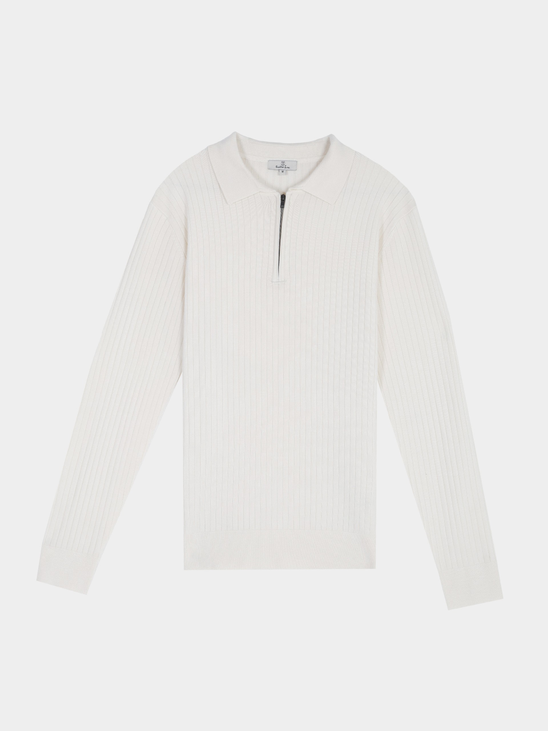 Polo de punto con canalé