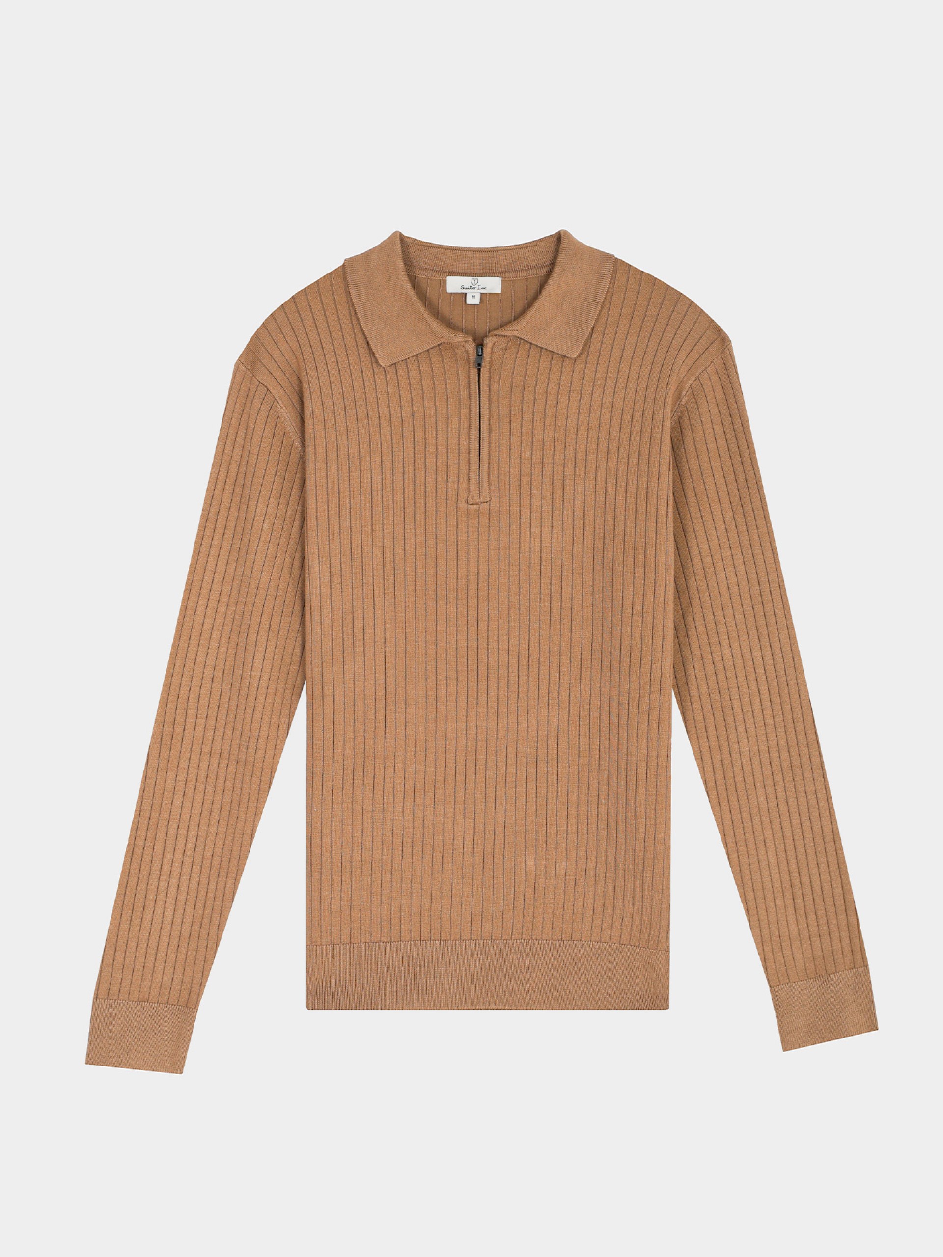 Polo de punto con canalé