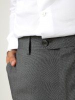 Traje liso de corte regular Traje liso de corte regular