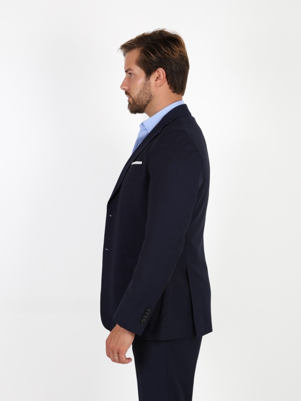 Fato liso regular fit