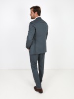 Traje slim fit con micro patr�n