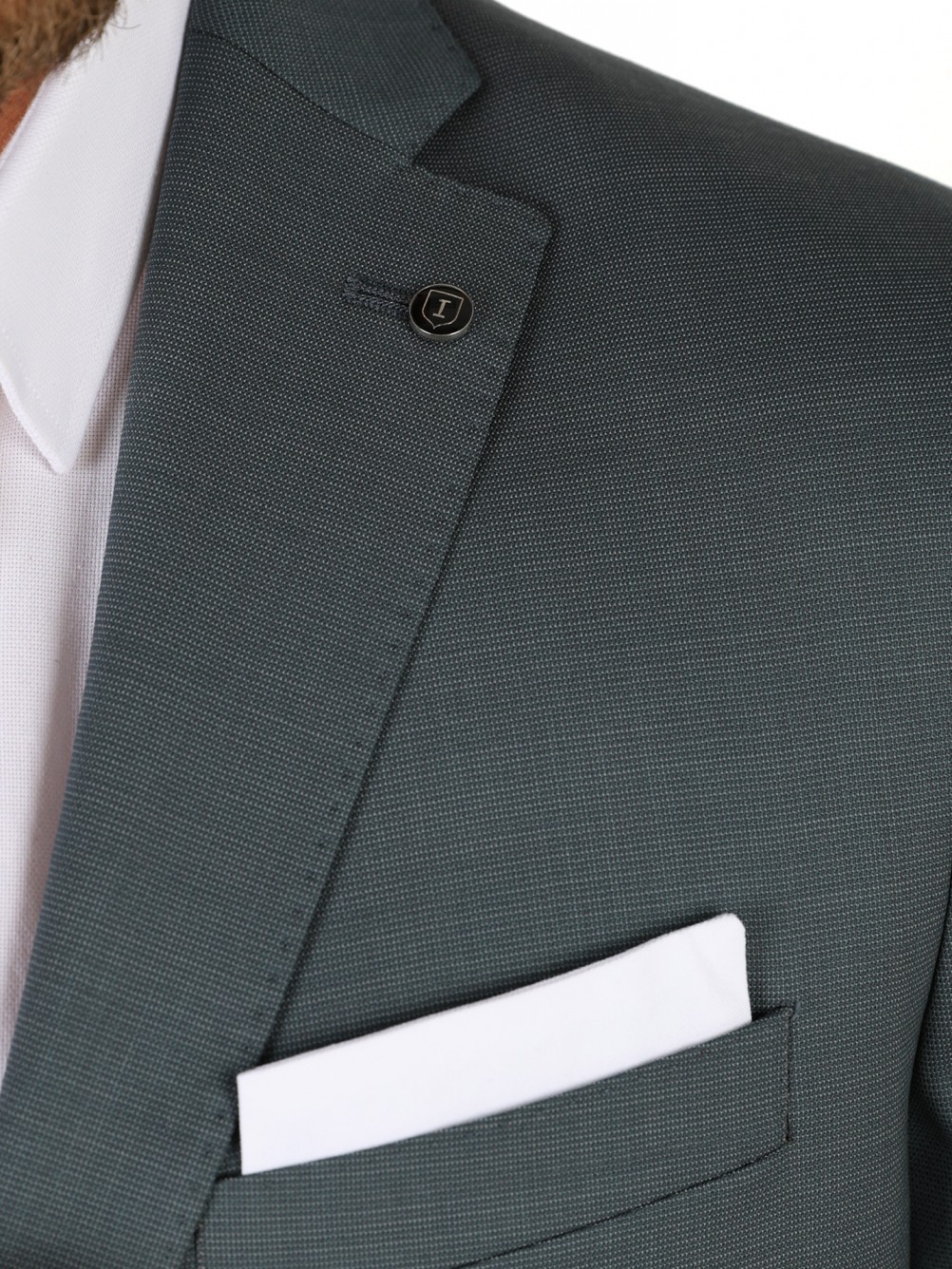 Traje slim fit con micro patr�n