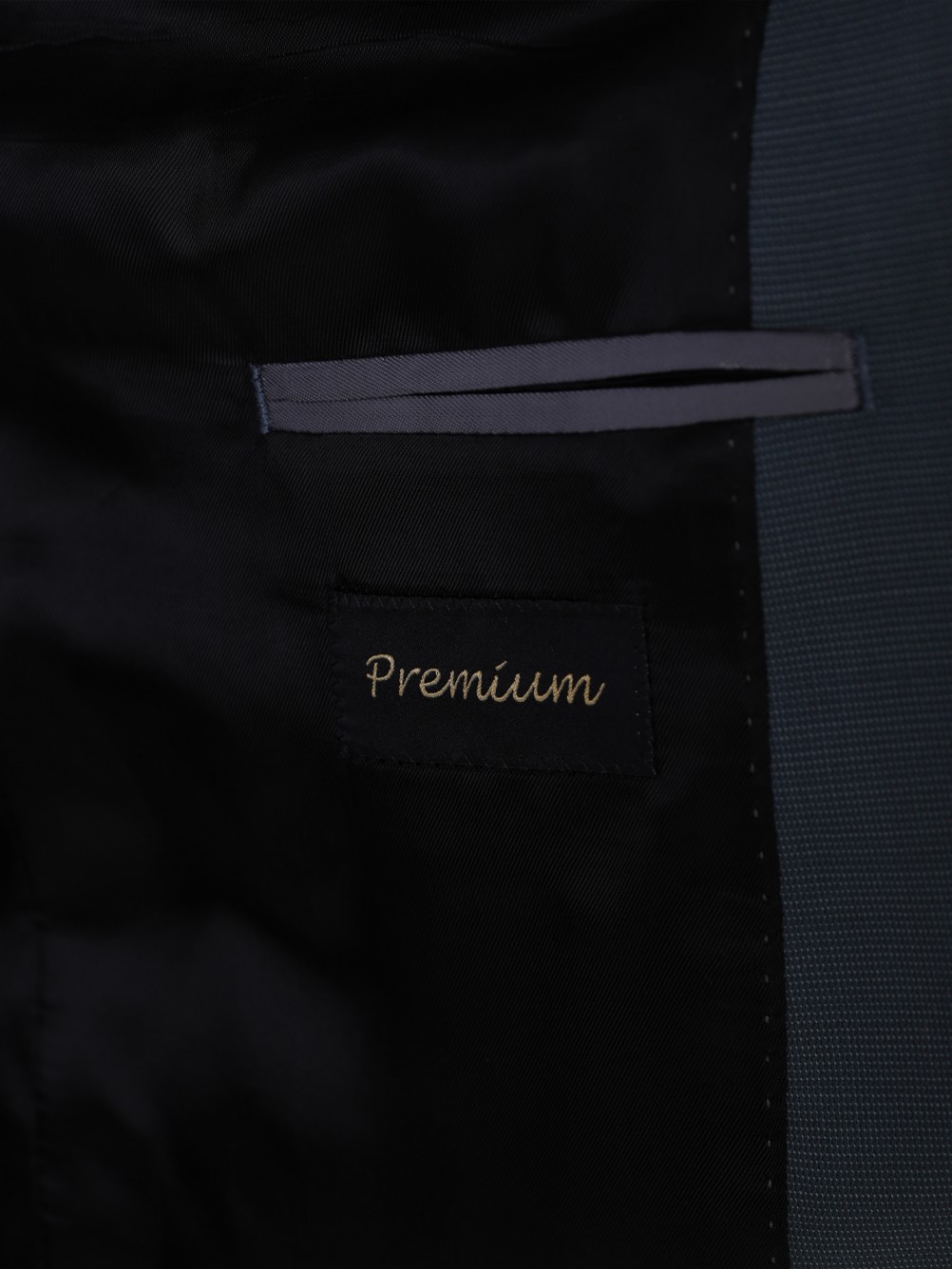 Traje slim fit con micro patr�n