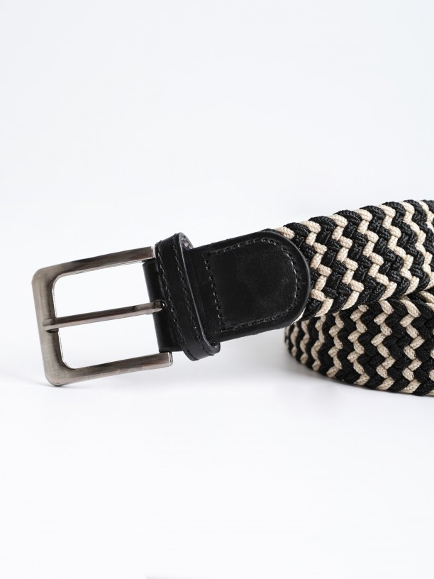 Braided detail belt