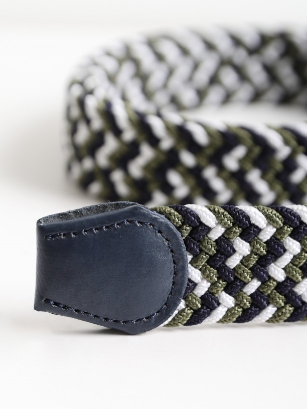 Braided detail belt