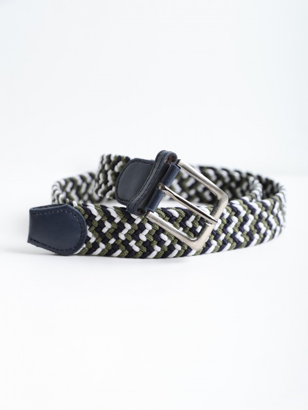 Braided detail belt