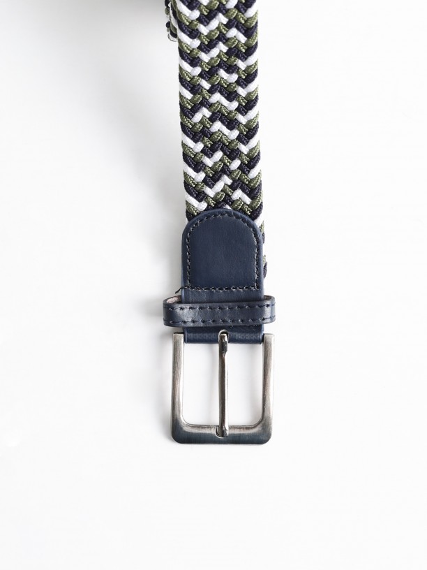 Braided detail belt