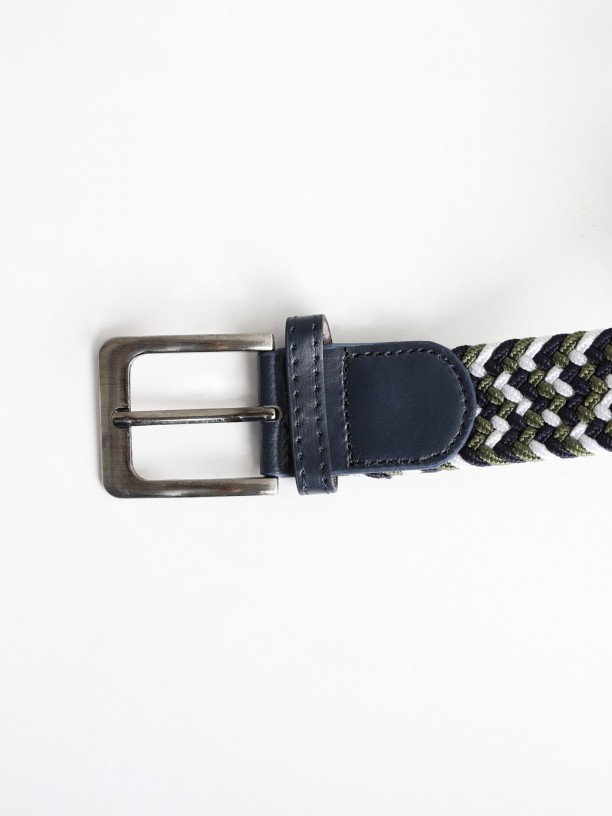 Braided detail belt