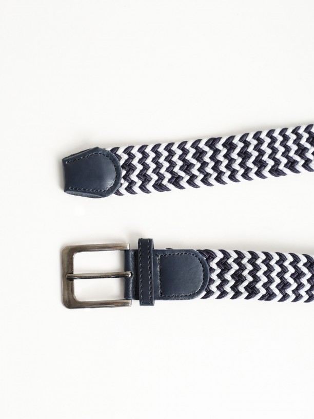 Braided detail belt