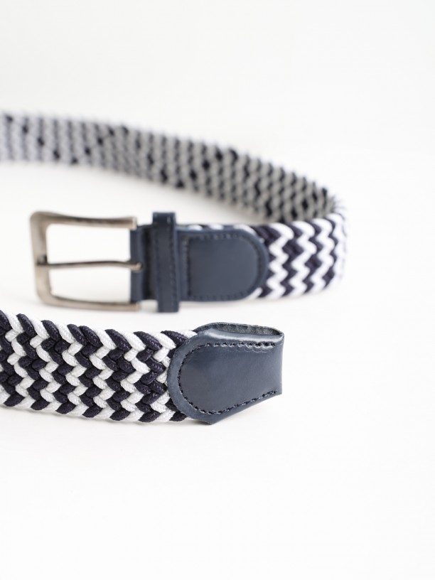 Braided detail belt