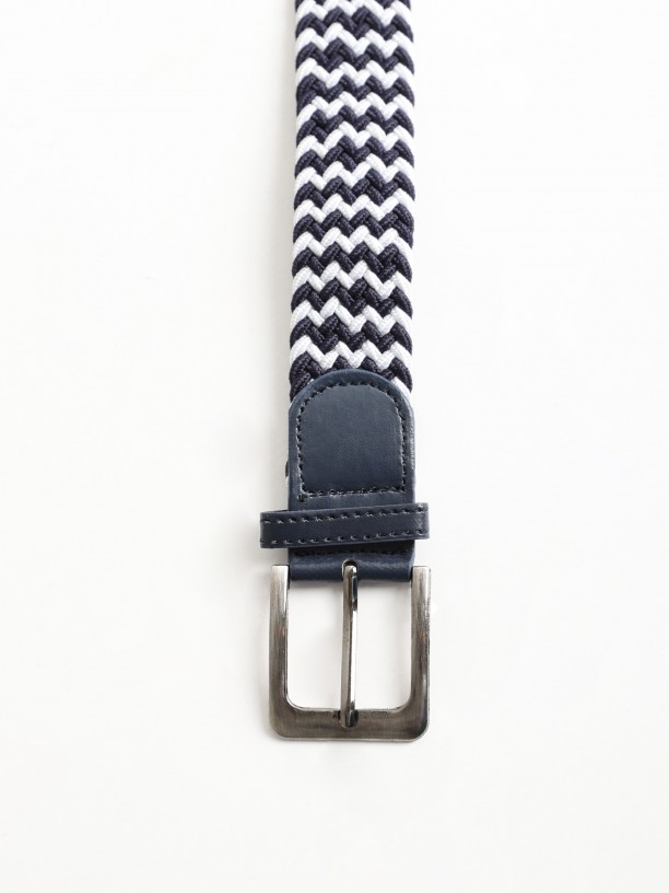 Braided detail belt