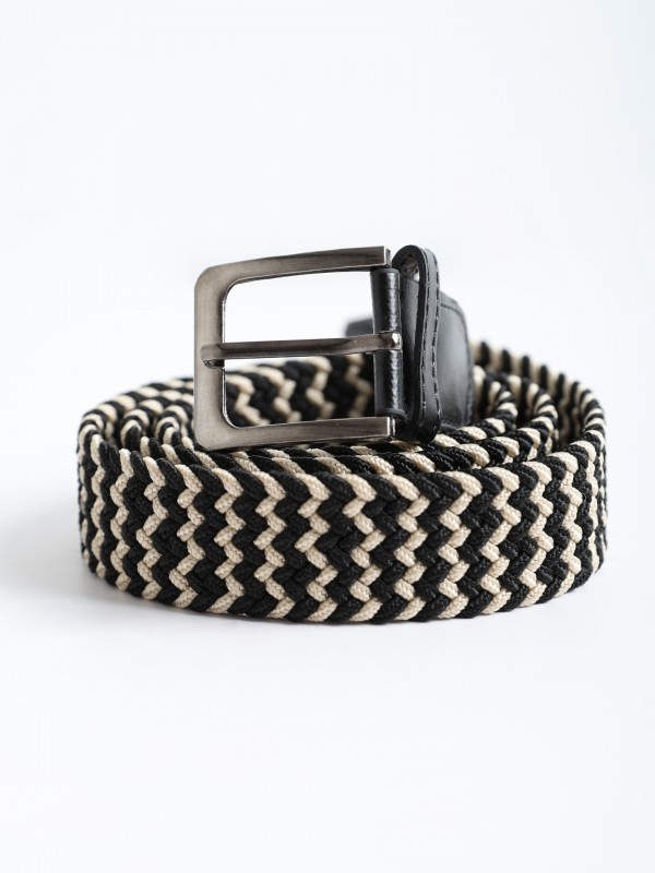 Braided detail belt