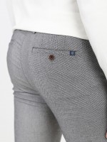 Calças chino com padrão Calças chino com padrão