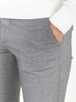 Calças chino com padrão Calças chino com padrão