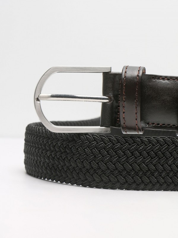 Casual braided detail belt