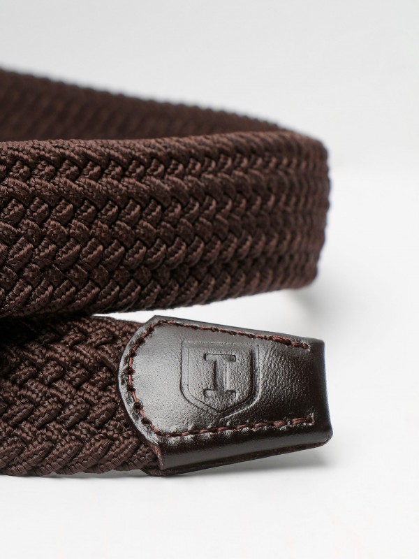 Casual braided detail belt