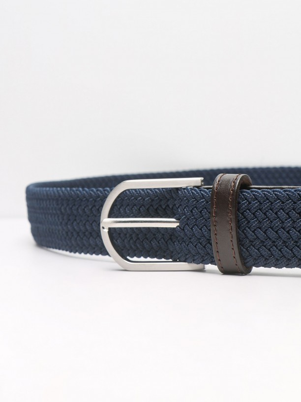 Casual braided detail belt