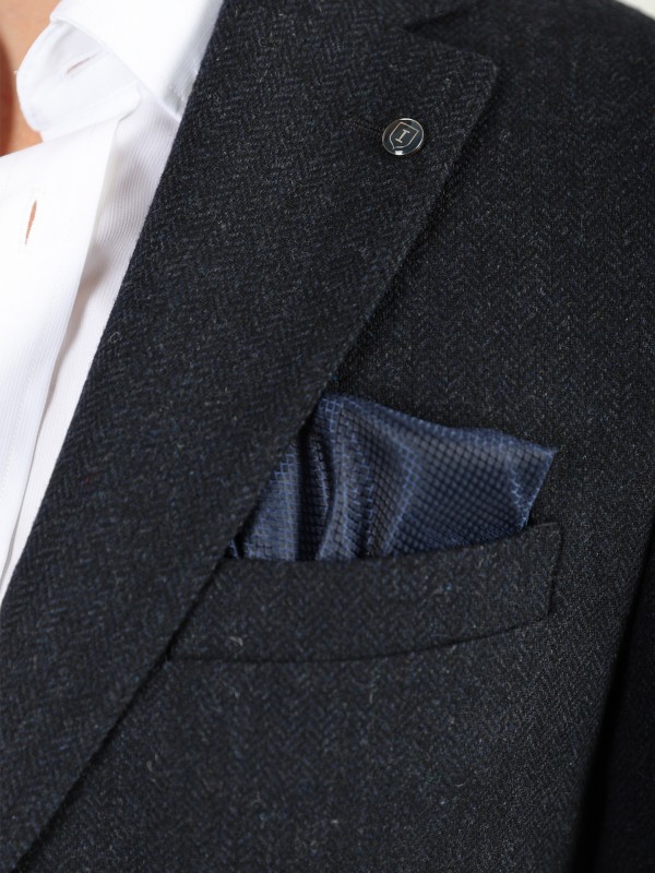 Wool blazer with elbow patches Wool blazer with elbow patches