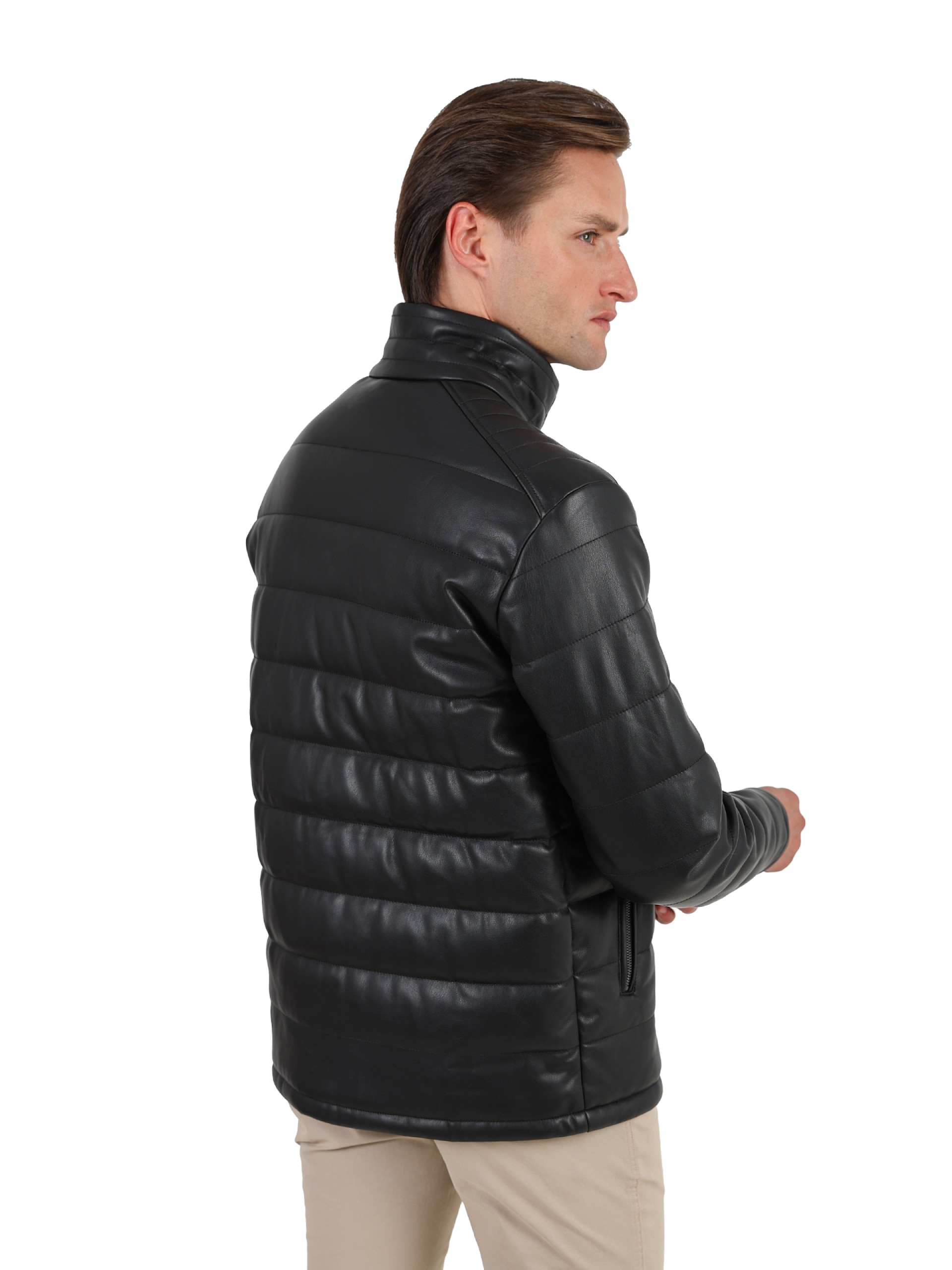 Blusão acolchoado de polipele