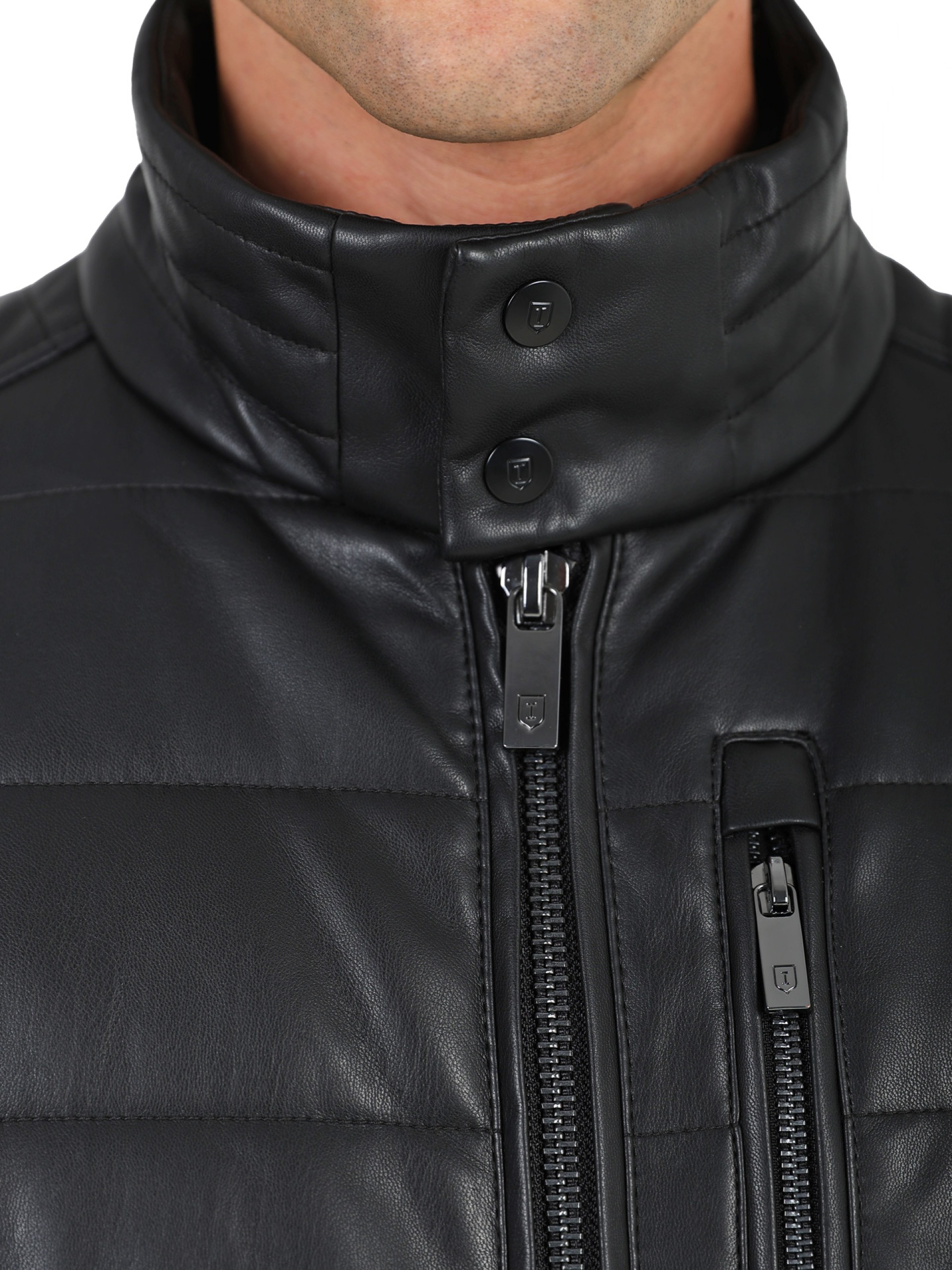 Blusão acolchoado de polipele