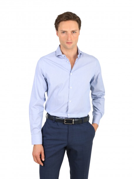 Camisa de algod�o �s riscas