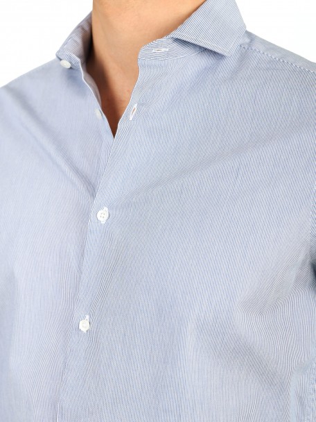 Camisa de algodón a rayas Camisa de algodón a rayas