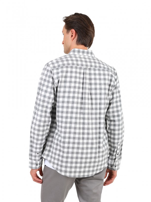 Camisa padro xadrez oversize