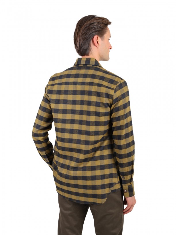 Camisa padro xadrez oversize