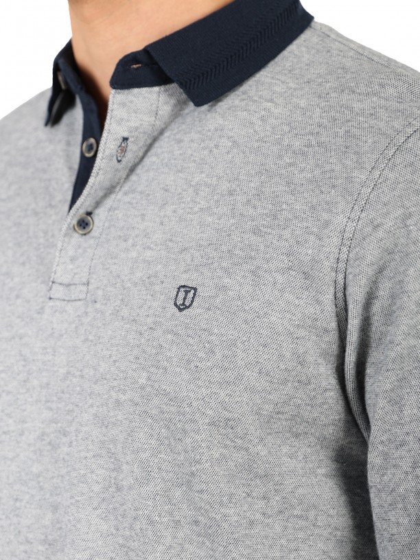 Long sleeve polo