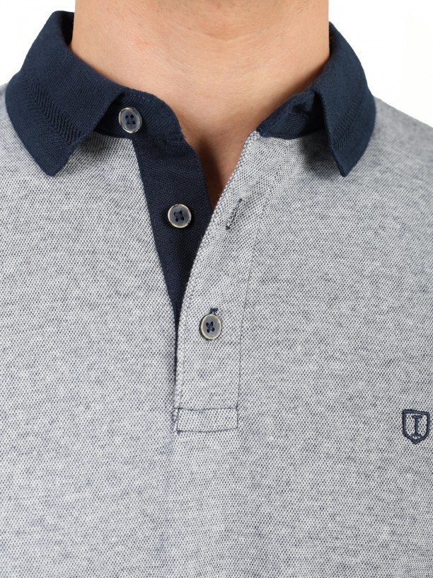 Long sleeve polo