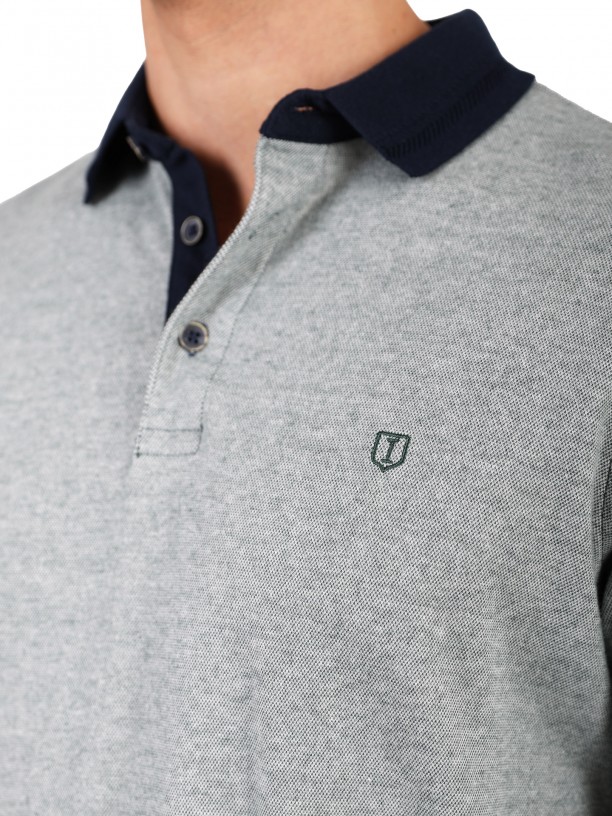 Long sleeve polo