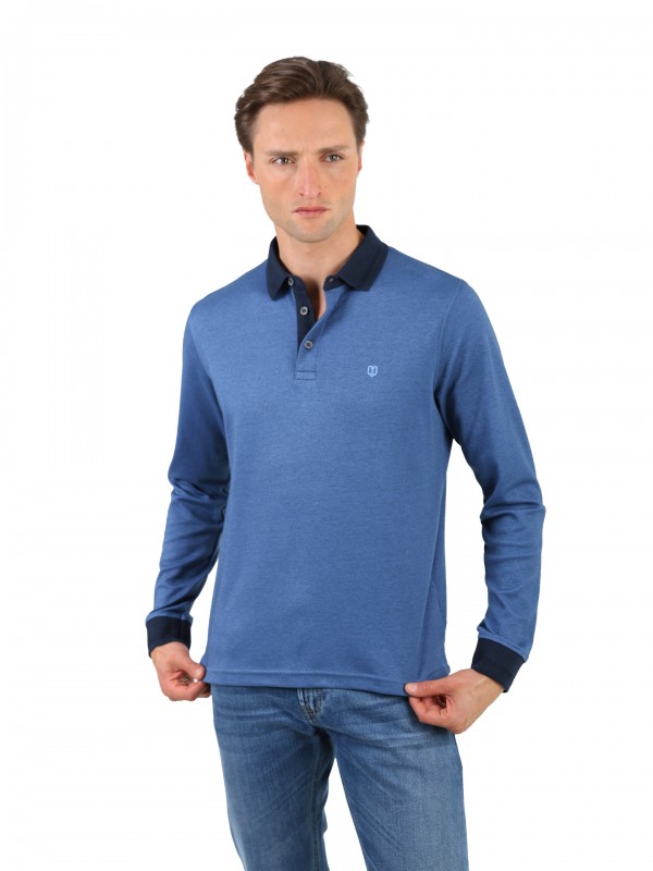 Long sleeve polo