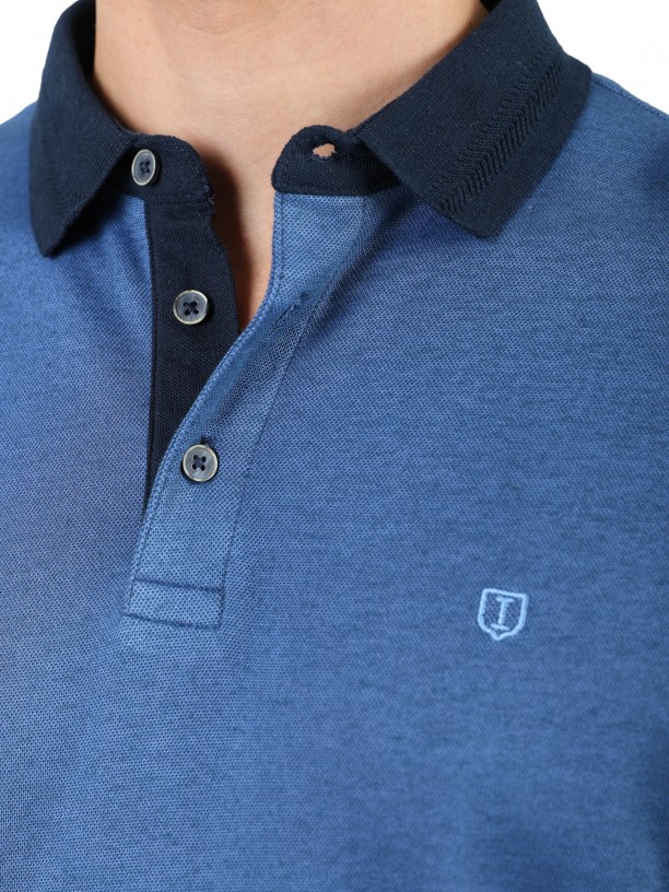 Long sleeve polo