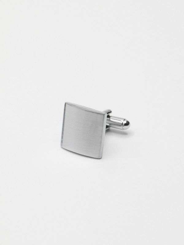 Metallic cufflinks