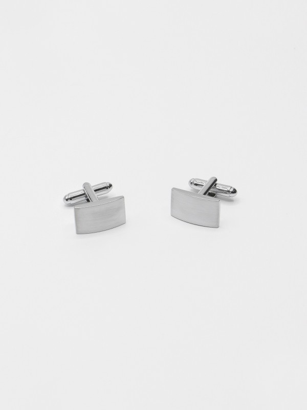 Metallic cufflinks