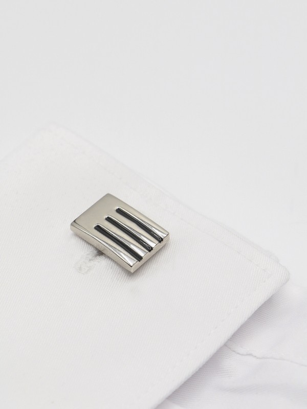 Metallic cufflinks Metallic cufflinks