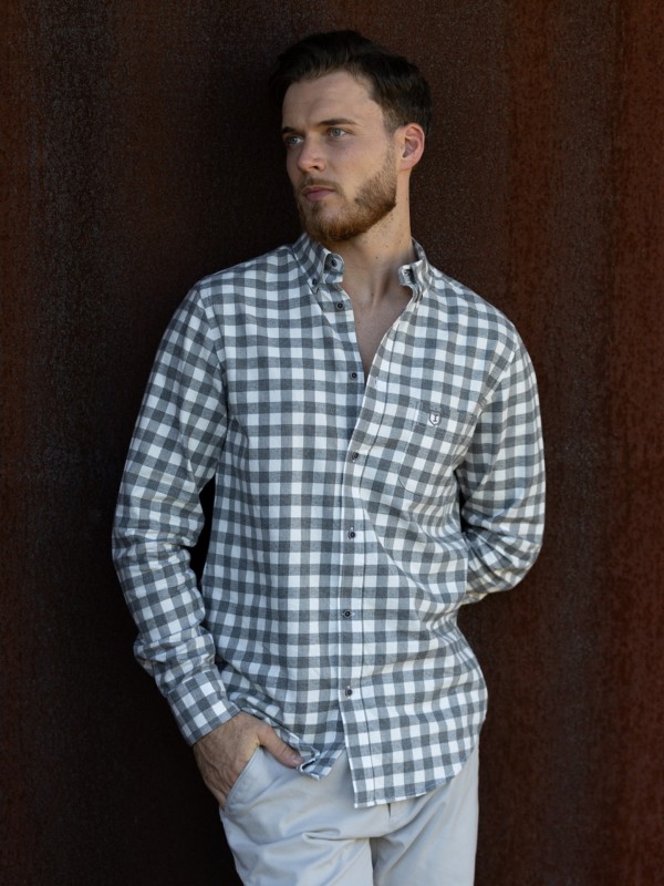 Camisa padro xadrez oversize