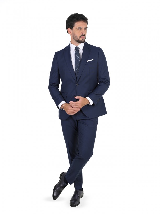 Traje liso regular