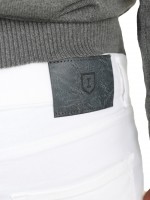 Calça de ganga branca Calça de ganga branca