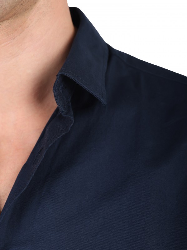 Camisa lisa slim fit Camisa lisa slim fit