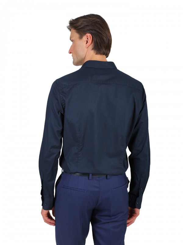 Camisa lisa slim fit Camisa lisa slim fit