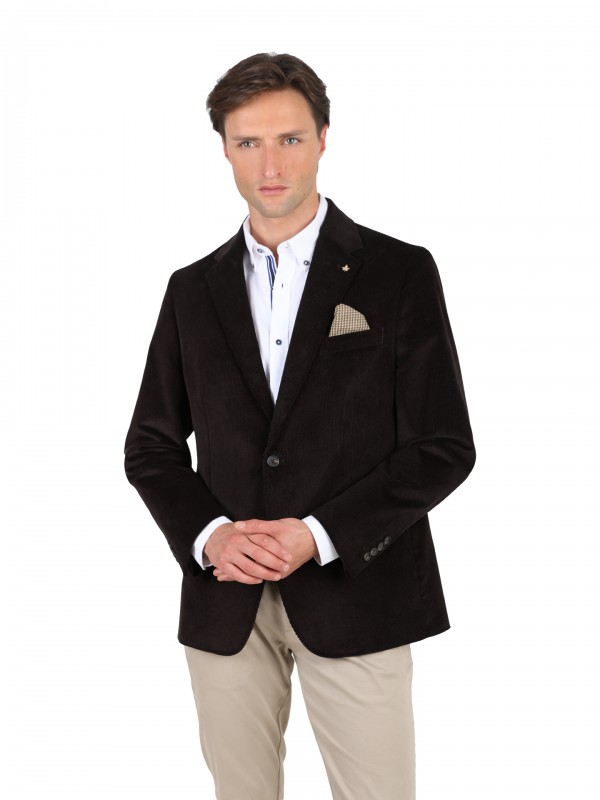 Blazer de bombazina