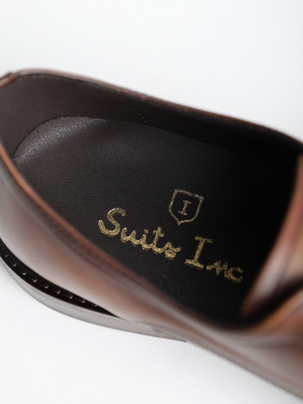 Zapato cl�sico liso de piel