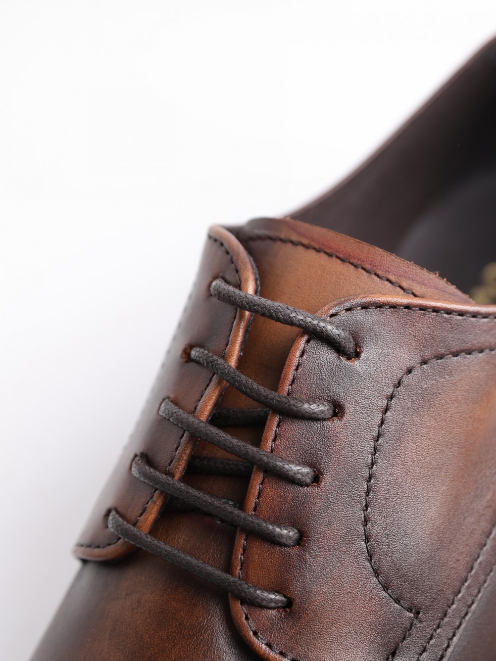 Zapato cl�sico liso de piel
