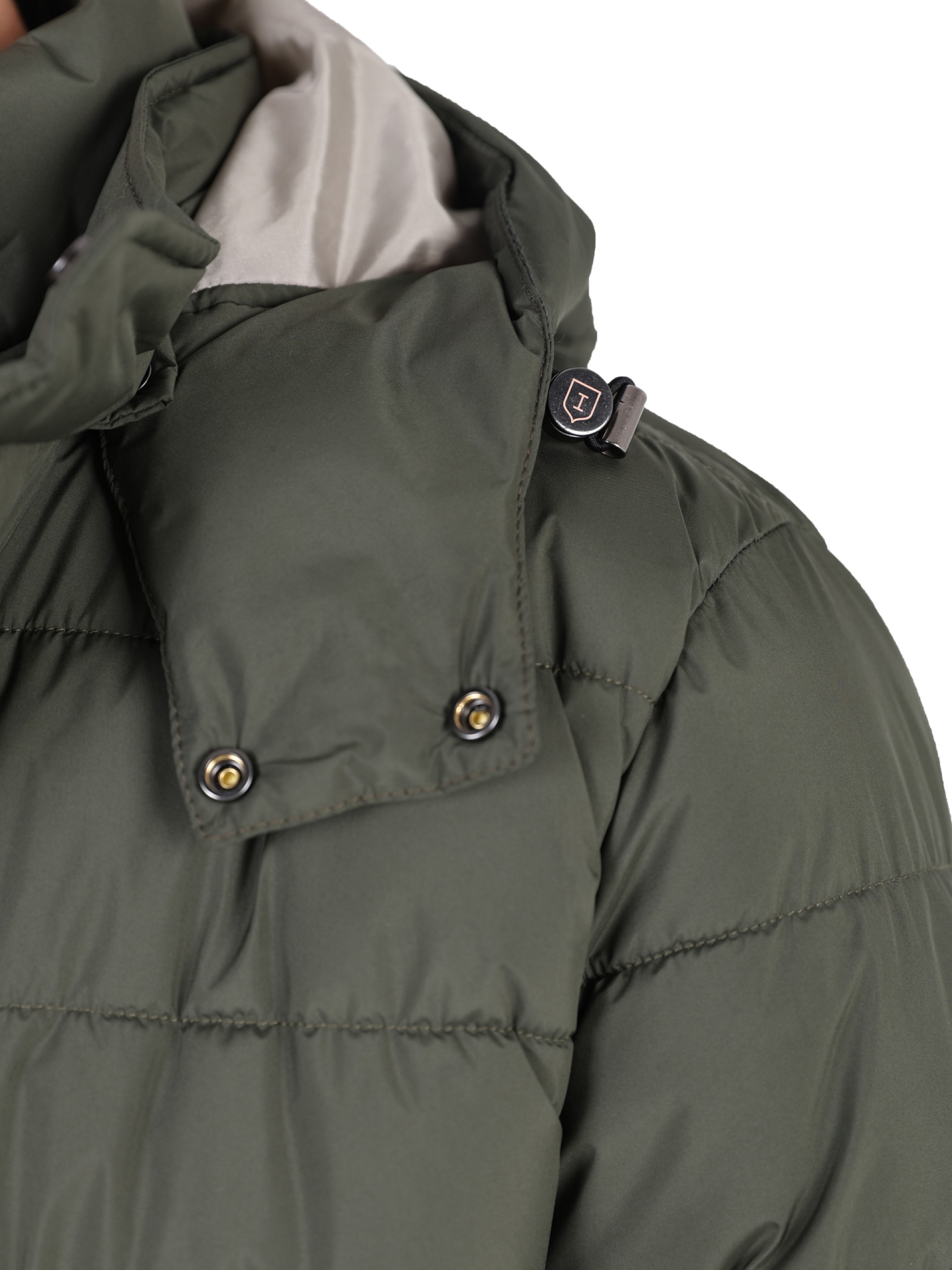 Parka técnica com vista interior