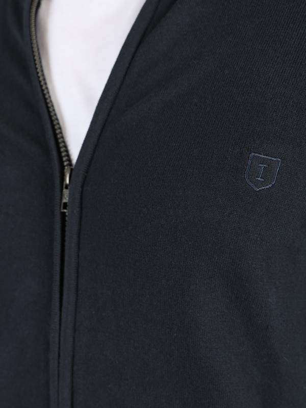 Casaco de malha liso algodão Casaco de malha liso algodão